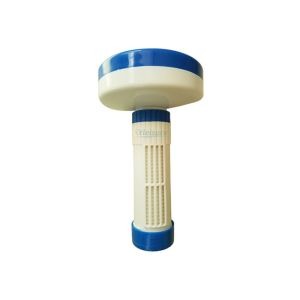 China SGS Blue Color Spa Tub Accessories 5 Inch Float Chemical Dispenser For Outdoor Hot Tub on sale