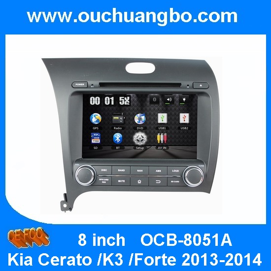Ouchuangbo Car Radio DVD for Kia Cerato /K3 /Forte 2013-2014 Stereo Audio GPS Navi USB iPod BT Digital OCB-8051A