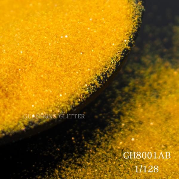 Halloween Solvent Resistant Aurora Chunky Polyester Glitter Powder For Paint Coating Ink