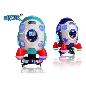 Swing Machine Video Rockets Coin Operated Kiddie Rides Amusement Park