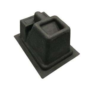 Disposable Sugarcane Based Packaging Cosmetic Packaging Wet Pressed