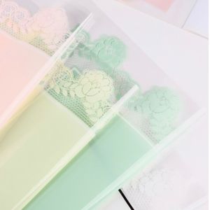 Small lace waterproof packaging paper, flower packaging, opp film, bouquet