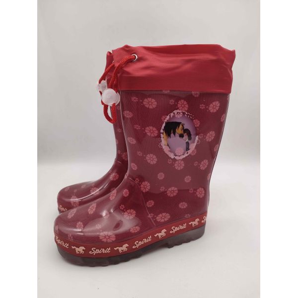 Multiple Color Childrens Wellington Boots With Anti Skid Sole and Removable Linings