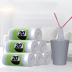 OEM Accepted Compostable Cornstarch Biodegradable T Shirt Bags For Garbage