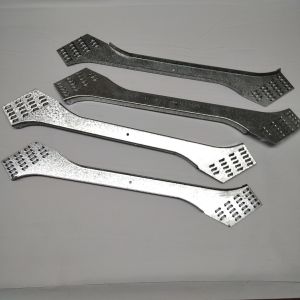 Metal Web Joists System With Wooden Connectors