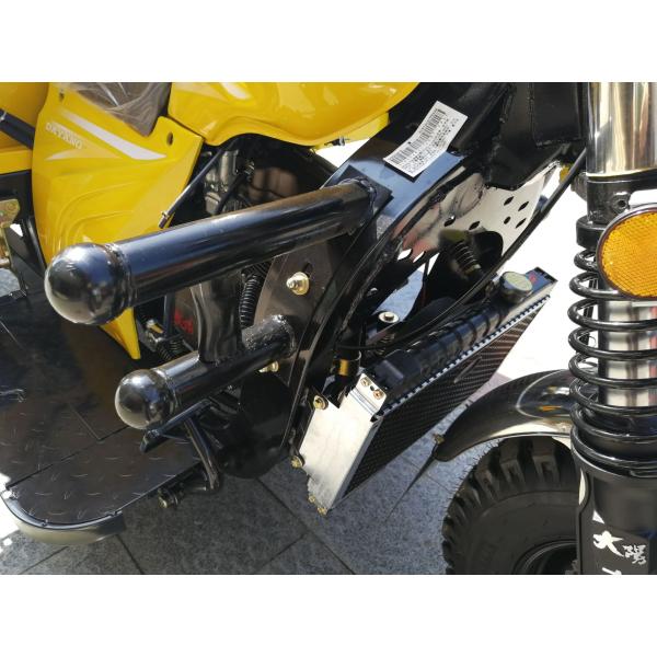 250CC Water Cooled Tricycle With Double Rear Tyres And 5 2 Rear Spring Leaves