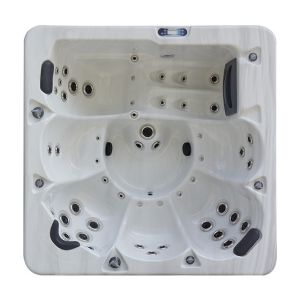 China American Acrylic Outdoor Massage Jacuzzi Hot Tub For 6 Persons on sale