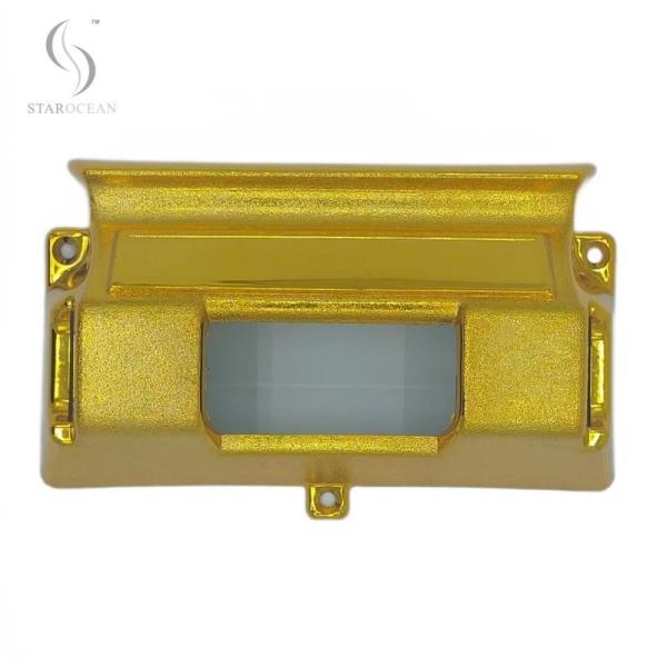 Gold Plating ABS Custom Coffin Corners Set American Style High Durability 7#G
