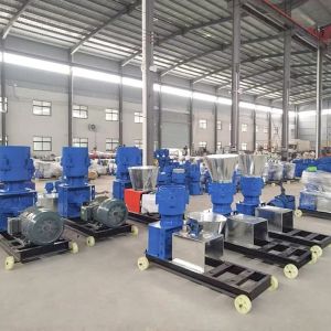 2mm Feed Grinding Machine Livestock Pellet Machine With Safety Box