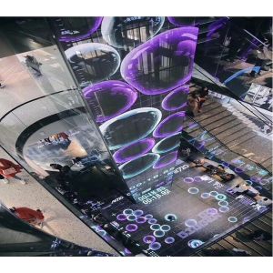 Lionled P3.91-7.81 Indoor Transparent LED Display For Glass Windows For Shop