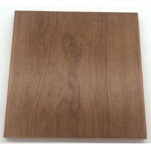 2/2/0.5mm Home Cinema Microperforated Wooden Sound Absorbing Wall Acoustic