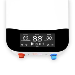 China LCD Electric Instant Water Heater with Cast Aluminium Heater on sale