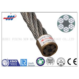 China Ungalvanized Steel Wire Rope For Cranes 6x7+FC With 6-48mm Wire Gauge on sale