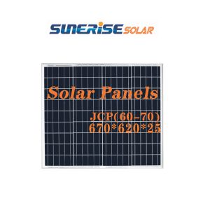 Quality 5 Years Waterproof IP68 60Watt 18V Solar Panel for sale
