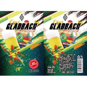 Food grade pvc printed shrink film / label , wrap around water bottle labels