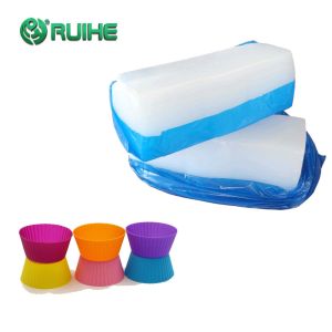 General Rubber Gas Phase Solid Silicone Rubber High Transparent LFGB
