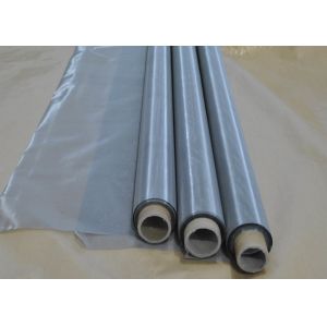 304N Stainless Steel Screen Printing Mesh , Plain Weave Fabric Mesh Screen
