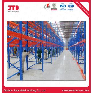 Quality Height 4m Warehouse Metal Racks Capacity 2000kgs Per Layer With Steel Shelf for sale
