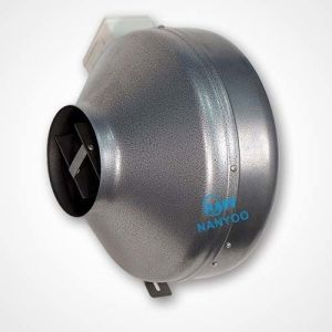 Exhaust Air Supply Painted Sheet Metal Circular Duct Fan