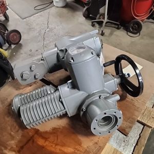 Chinese A2000 Electric Axial Flow Valve Manufacturer OEM AUMA Electric Valve