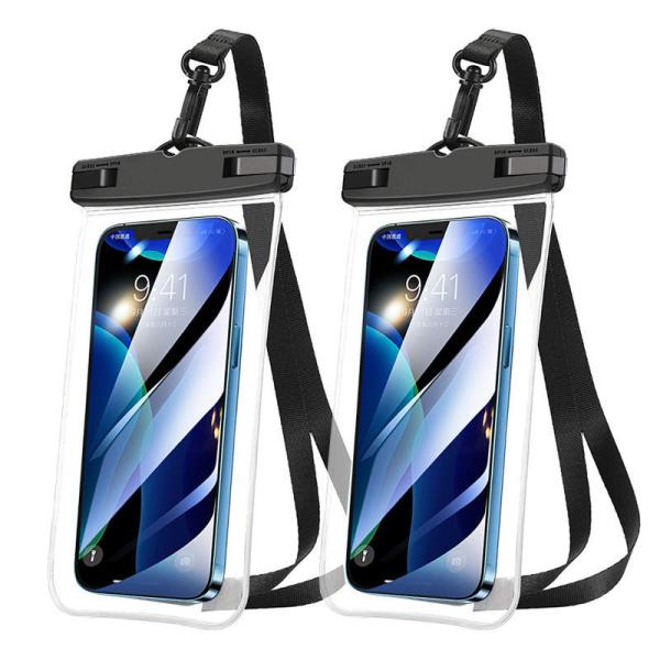 Buy Waterproof Cell Phone Pouch Universal PVC Waterproof Smartphone Bag at wholesale prices