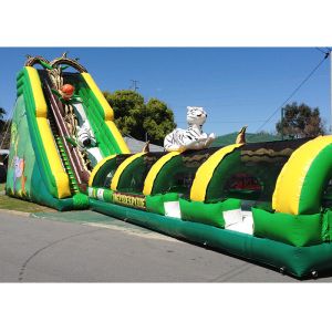 Quality Hot commercial jungle inflatable slide for sale for sale