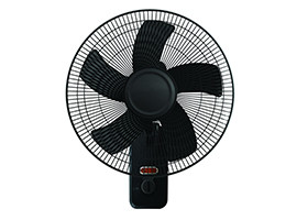 Quality Three Speed 16 Inch Electric Wall Fan Mounted 45W Cooling CE CB For Home for sale