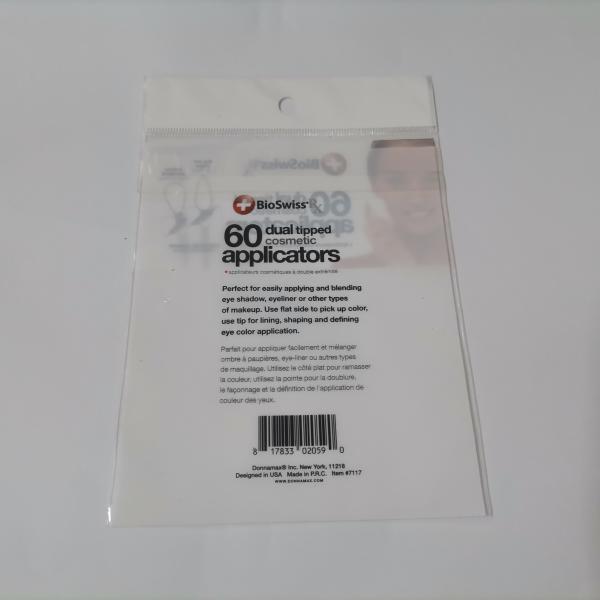 Buy Punchable Cotton Swab Self Adhesive Bags High Blasting Resistance at wholesale prices