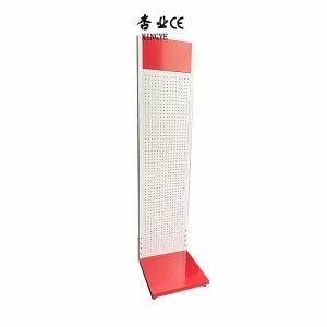 Factory custom color size black hole back board display shelf exhibition sample