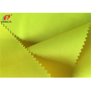 EN20471 High Visibility Polyester Knitted Fluorescent Material Fabric