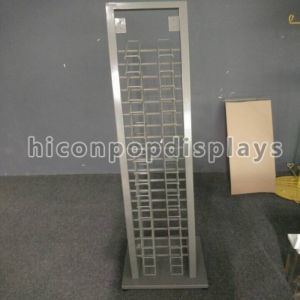 20 Layer Steel Tile Display Racks Free Standing Surface Finishing