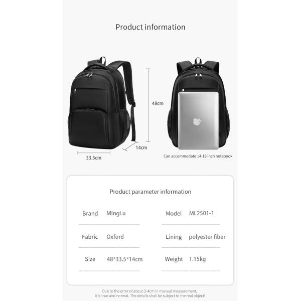 Factory new wholesale custom logo oem business men waterproof school bags laptop backpack for men