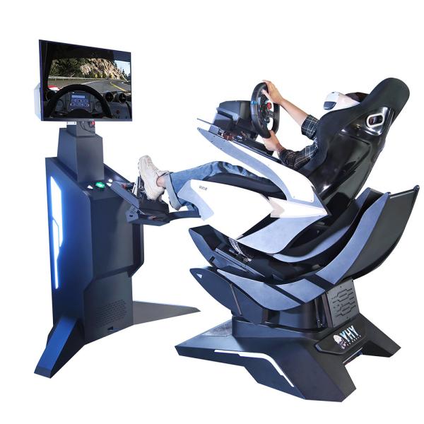 135KG Virtual Reality Driving Simulator Racing Adjustable Telescopic Pedal 9D VR