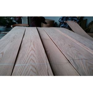 China Light Brown Oak Sliced Veneer MDF For Flooring on sale