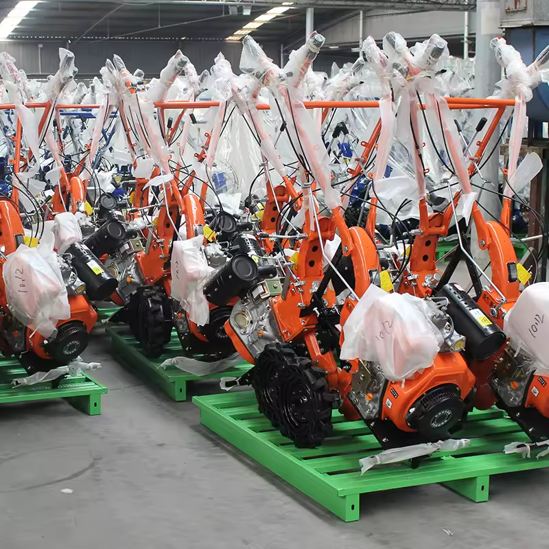 China Mini 5HP 7HP Diesel Tiller with 85kg Net Weight for Home Garden and Agricultural Use on sale