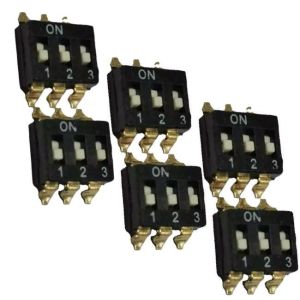 Customized DIP Switches PBT Copper Stamping Parts