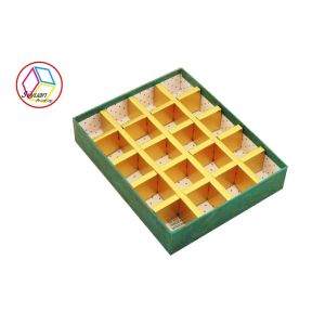 Fancy Chocolate Packaging Boxes Coated Paper Lovely Feature OEM Service