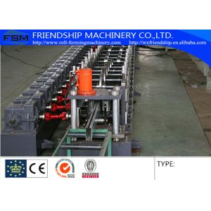 Working Speed Rack Roll Forming Machine , Galvanized Steel Material Of Coil
