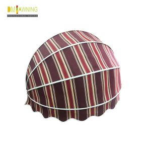 Commercial Folding European French Style Awnings Half Round Awning