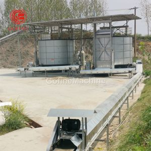 Chicken Manure Fertilizer Making Machine Aerobic Fermented Chicken Dung