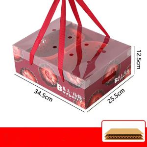 Paperboard Fruit And Vegetable Packaging Boxes With CMYK / Pantone Printing