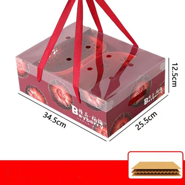 Paperboard Fruit And Vegetable Packaging Boxes With CMYK / Pantone Printing Options