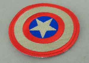 Quality Custom Embroidery Fabric Iron Monkey Look Patch for Garment Washable for sale