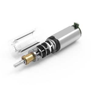 Low Speed Plastic Micro Planetary Gearbox PD008008-809 14RPM 300gf.Cm For Dryer