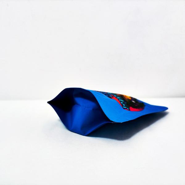 Mini Square Custom Aluminum Foil Mylar weed Bags Smell Proof 3.5g Plastic Pouch