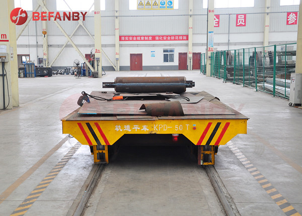 Remote Control Operate Factory Molds Transfer Rail Cart