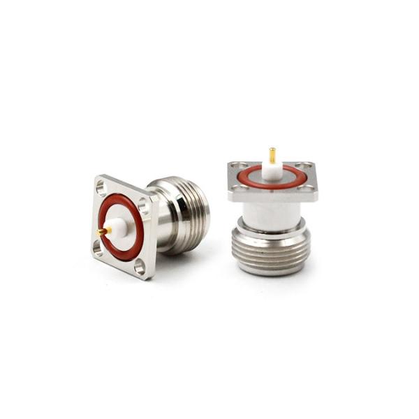 Buy RF Connector N Female Flange Mount at wholesale prices