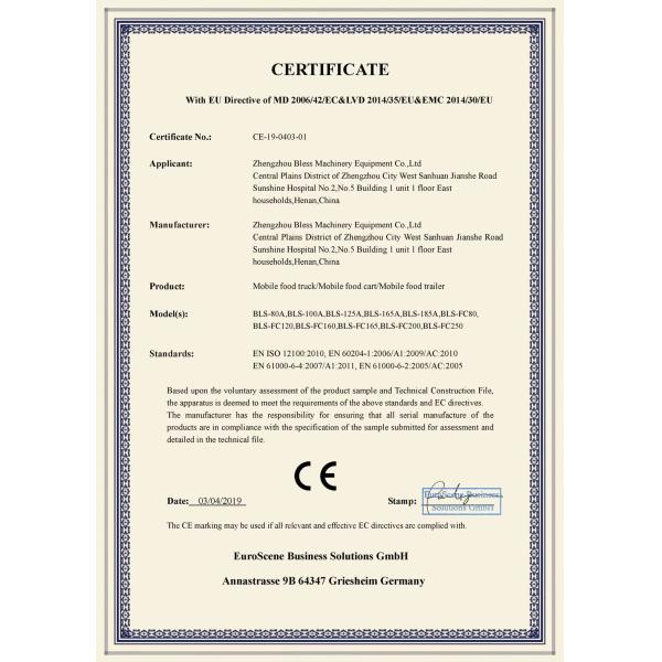 Electric Mobile Clothing Men's Wear Shop Van Truck with 40kms per hr Machinery Function