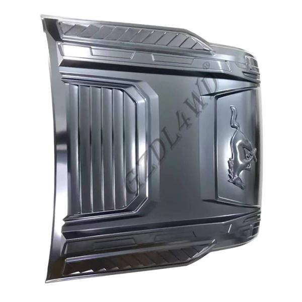 Black Smooth Shinny Plastic Car Bonnet Scoop For Ford Ranger T9 Pickup