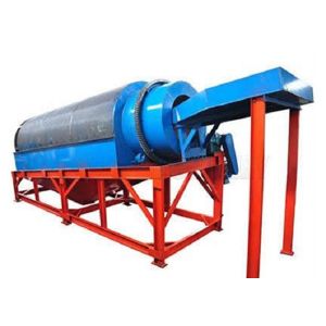 Shaftless Trommel Screen Equipment GTS Solid Waste Trommel Machine 8.6t Weight